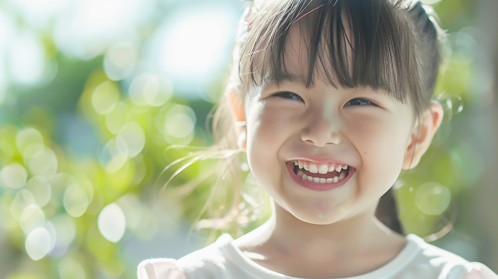 マイオブレースで綺麗な歯並びになった子ども